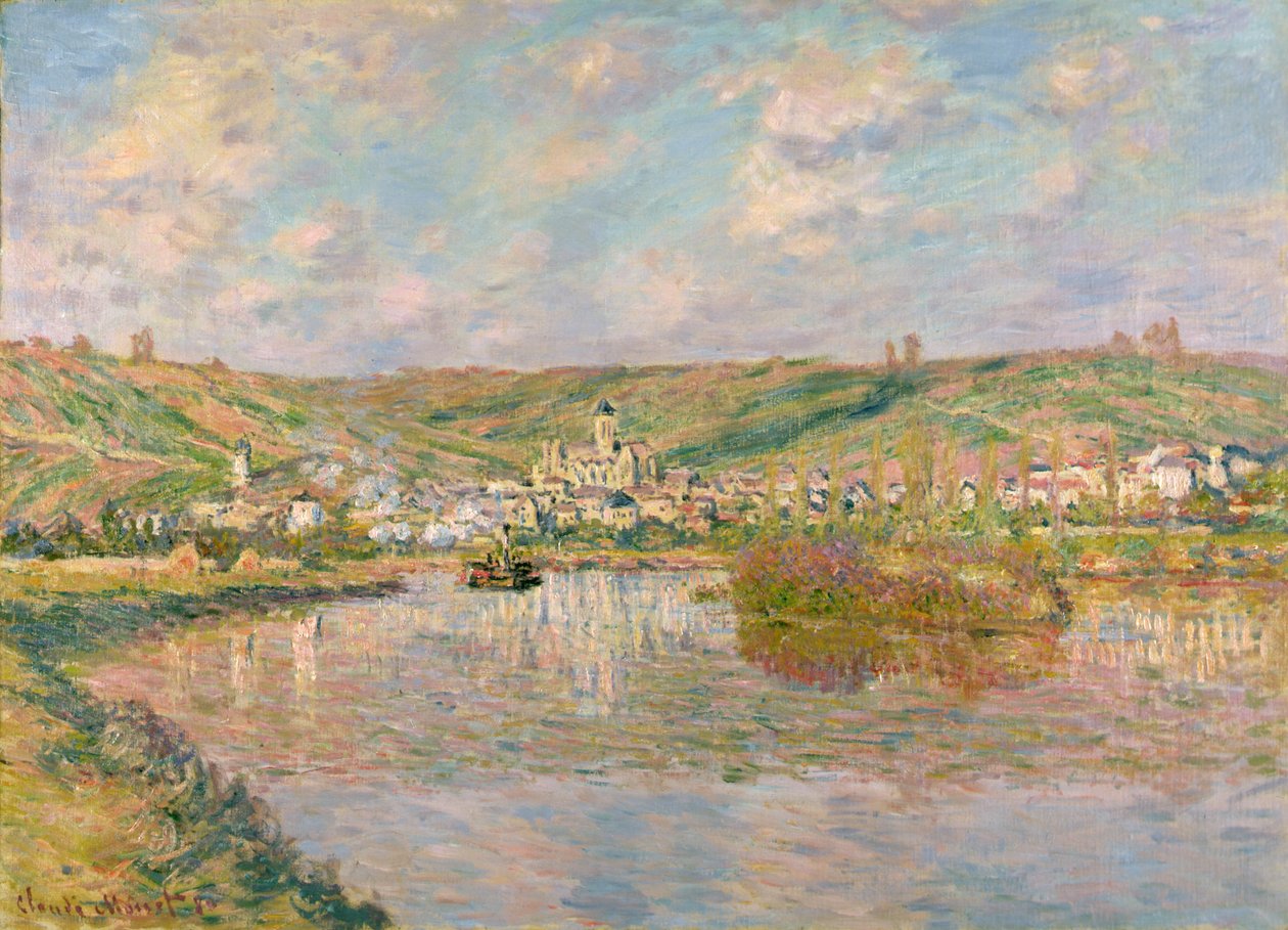Késő délután, Vetheuil alkotó: Claude Monet