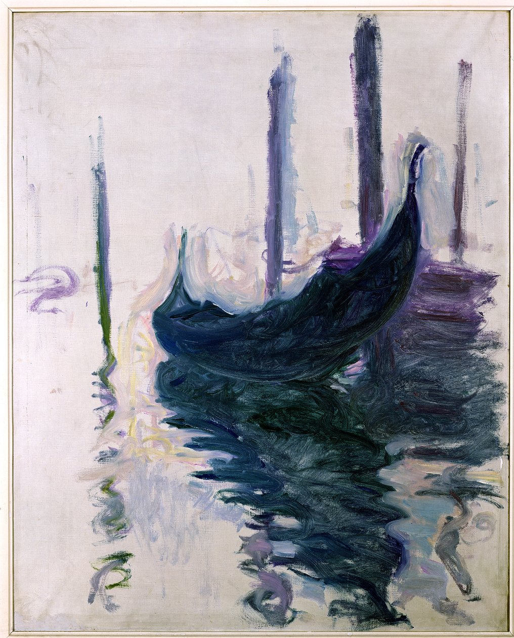 Gondolák Velencében, 1908 alkotó: Claude Monet