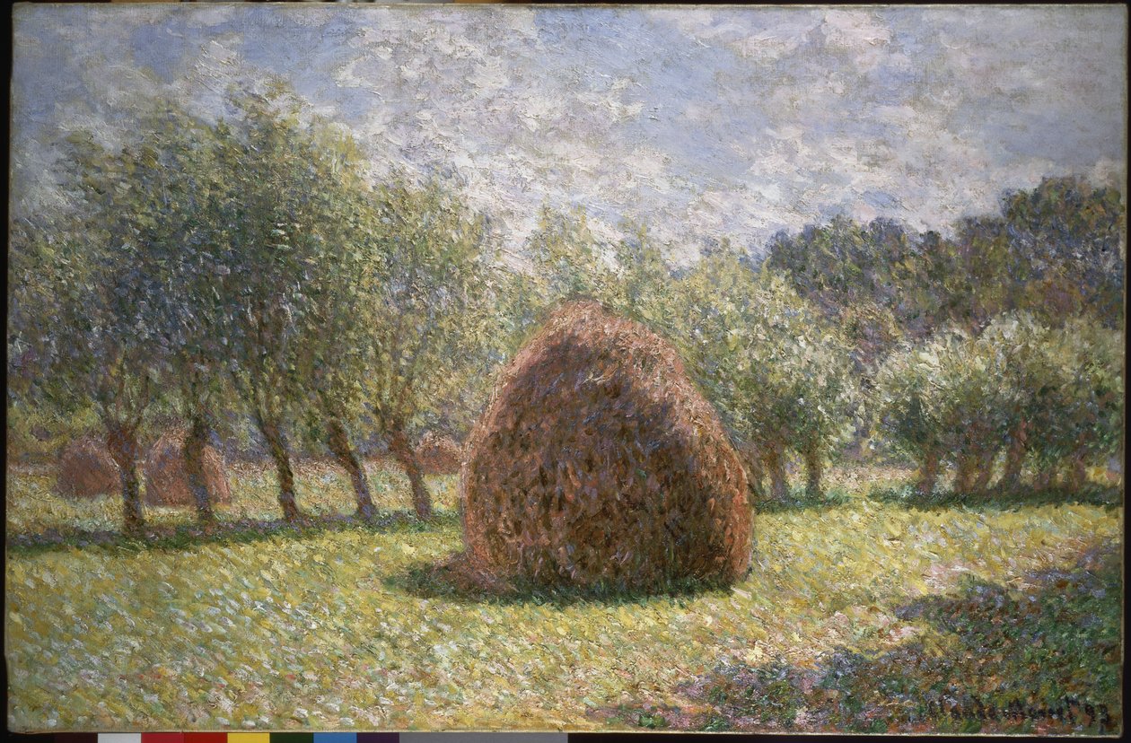 Haystacks Givernyben, 1893 alkotó: Claude Monet