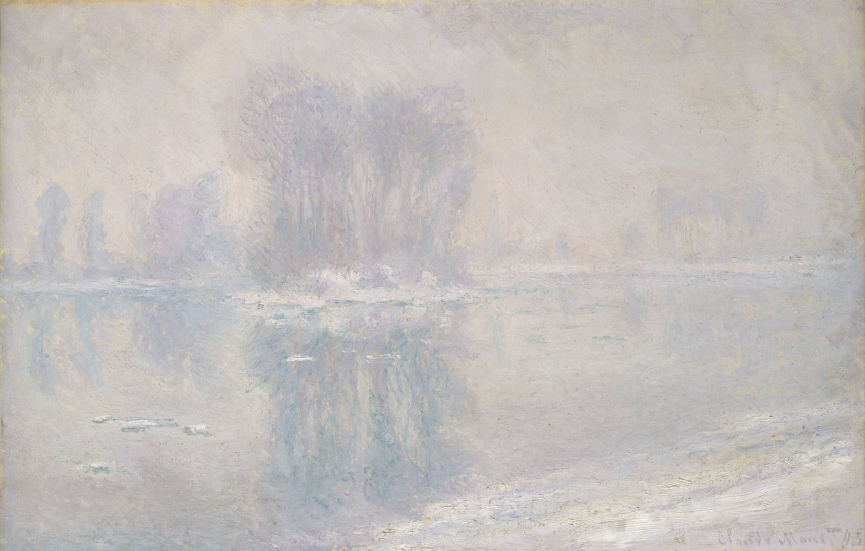 Jégtáblák, 1893 alkotó: Claude Monet