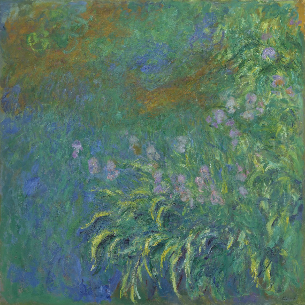 Íriszek, 191417. alkotó: Claude Monet