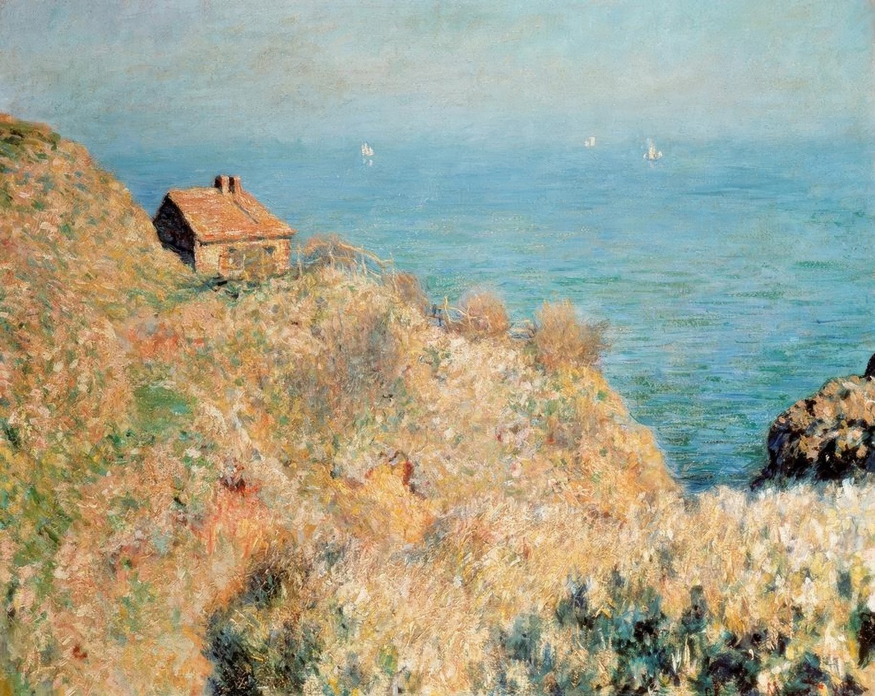 A halász háza, Varengeville alkotó: Claude Monet