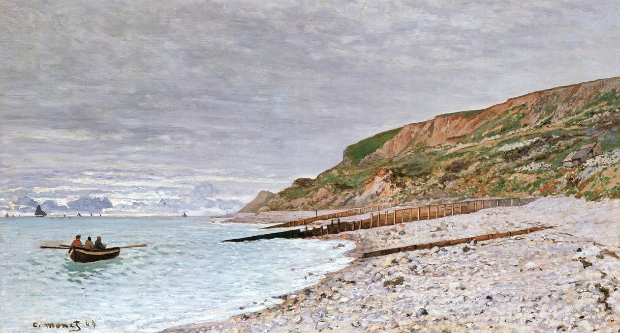 La Pointe de la Heve, 1864 alkotó: Claude Monet