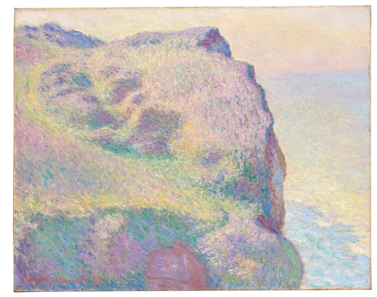 A Pointe du Petit Ailly, 1897 alkotó: Claude Monet