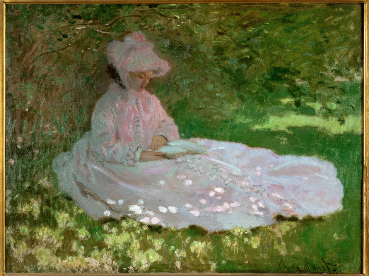 Az olvasólámpa alkotó: Claude Monet
