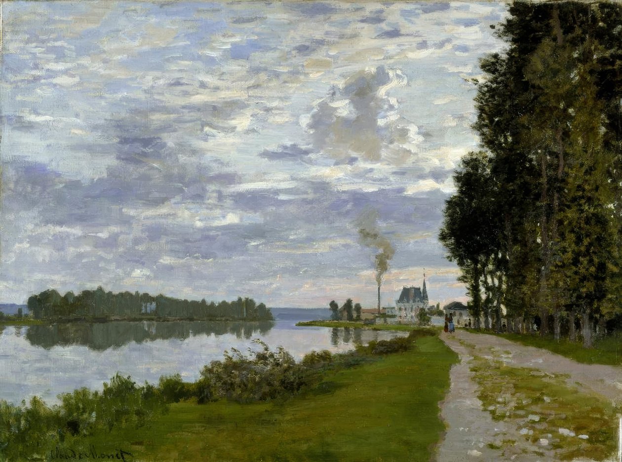 Az Argenteuil sétány alkotó: Claude Monet