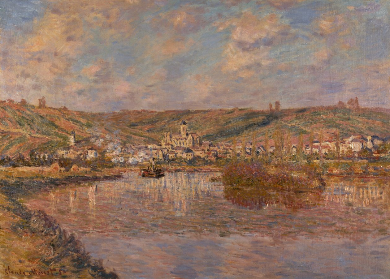 Késő délután, Vetheuil alkotó: Claude Monet