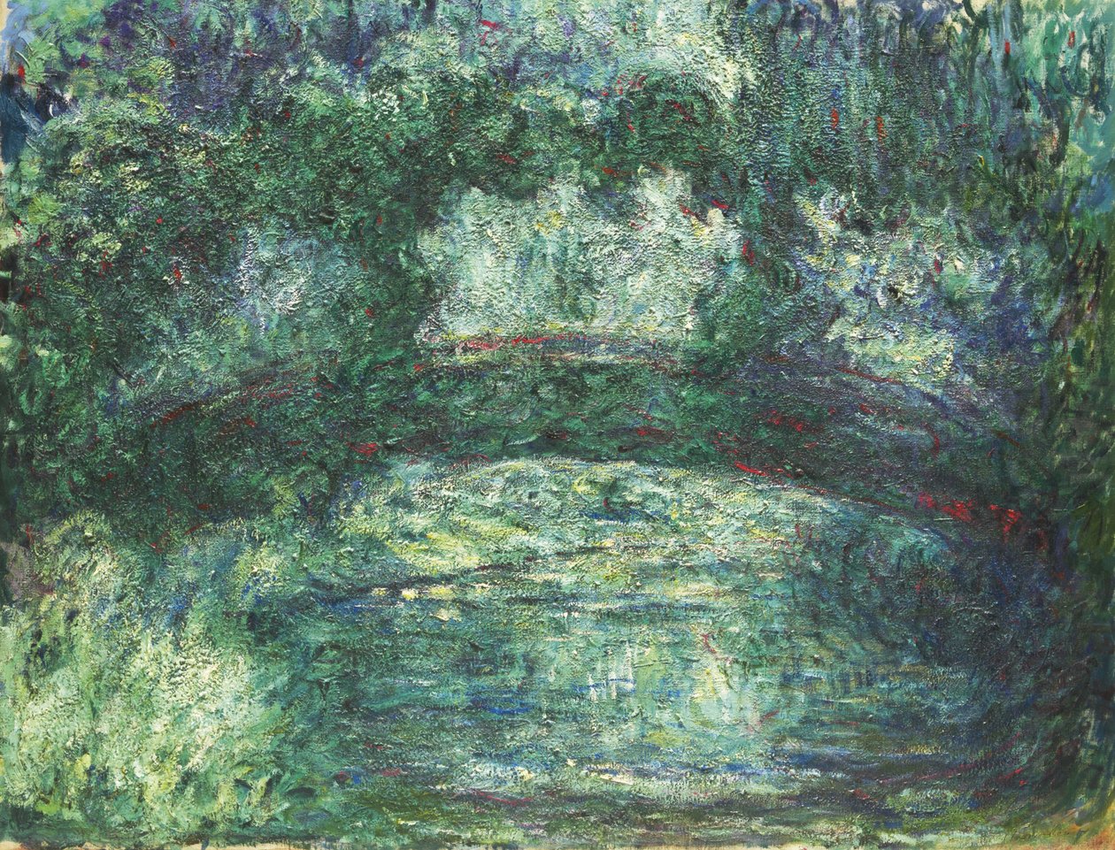 A japán híd, 1918-1924 alkotó: Claude Monet