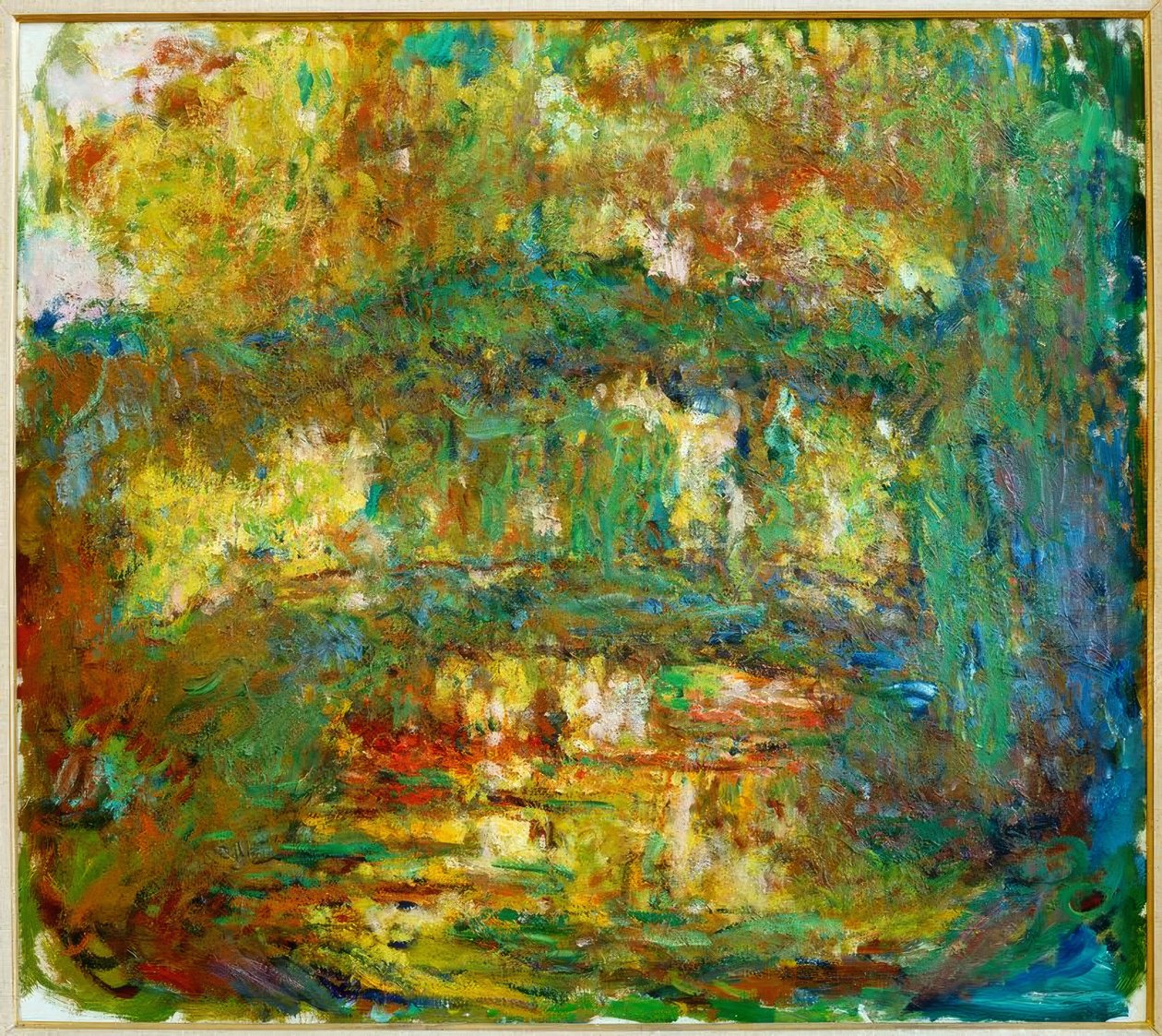 Le Pont japonais (Japán híd) alkotó: Claude Monet