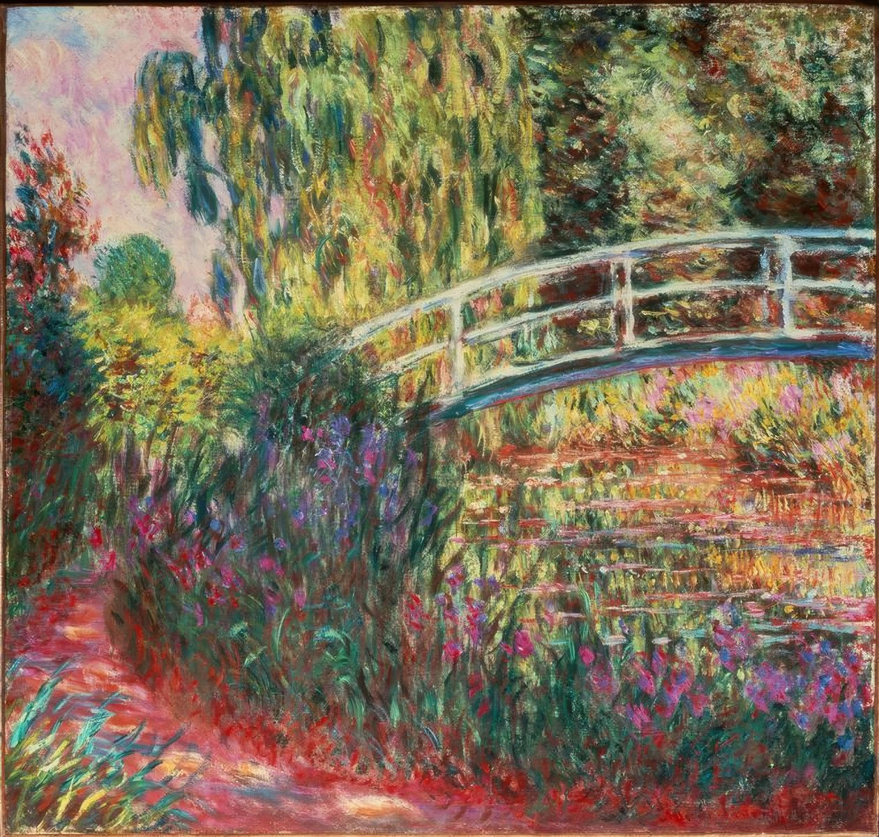 A japán híd alkotó: Claude Monet