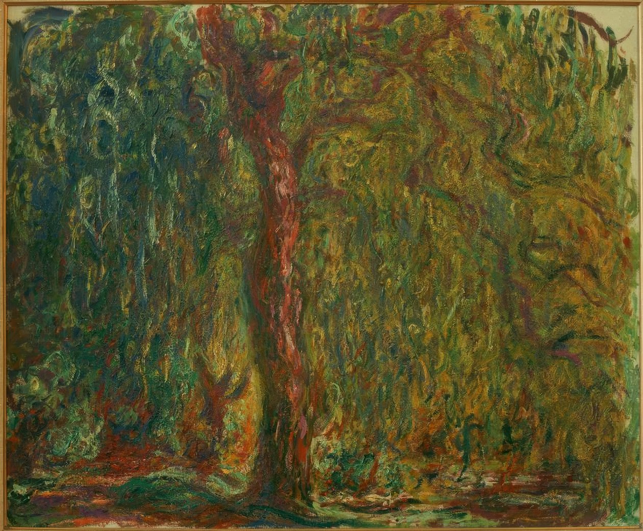 Le Saule pleureur (A síró fűz) alkotó: Claude Monet