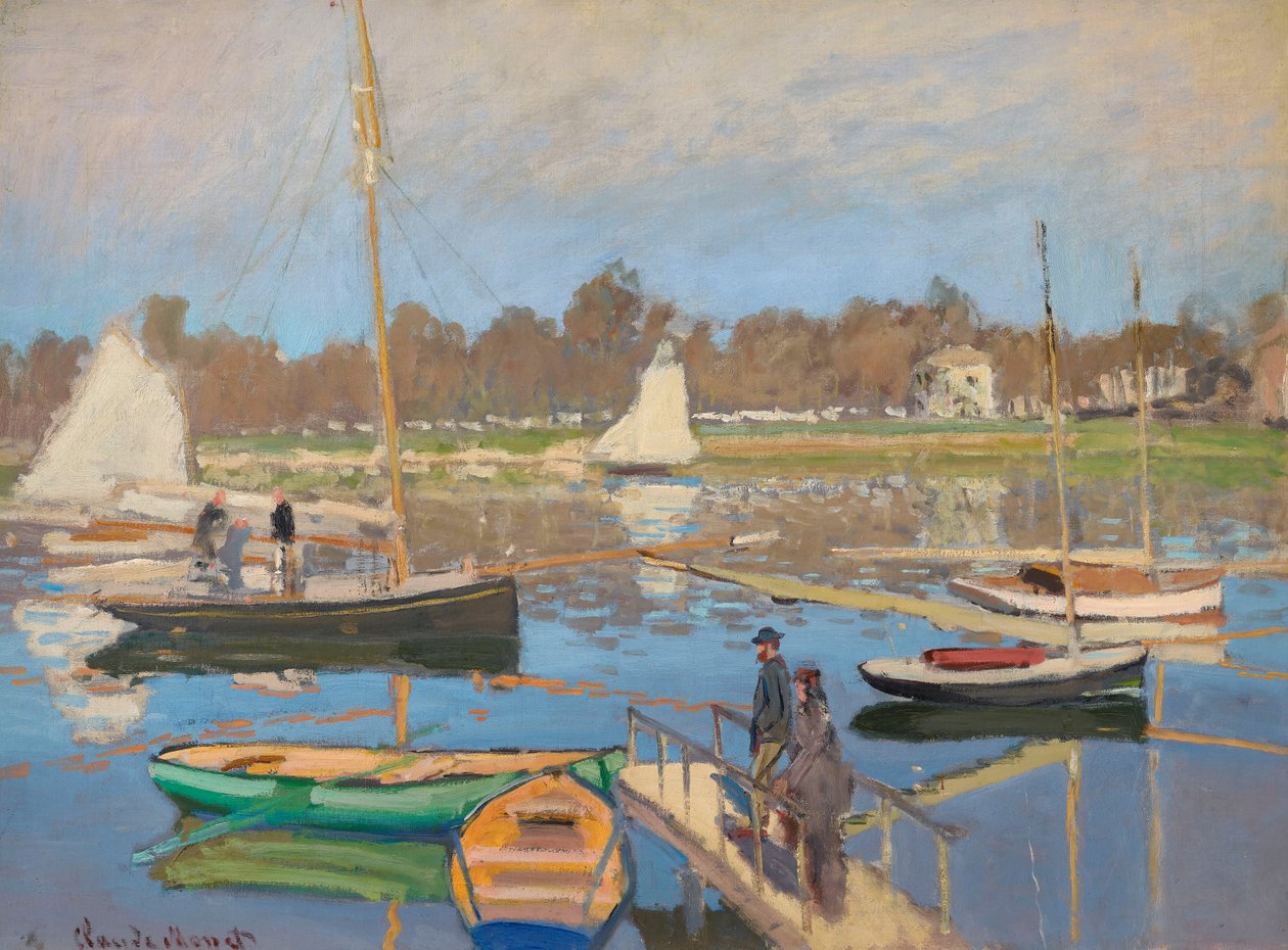 Az Argenteuil-medence alkotó: Claude Monet