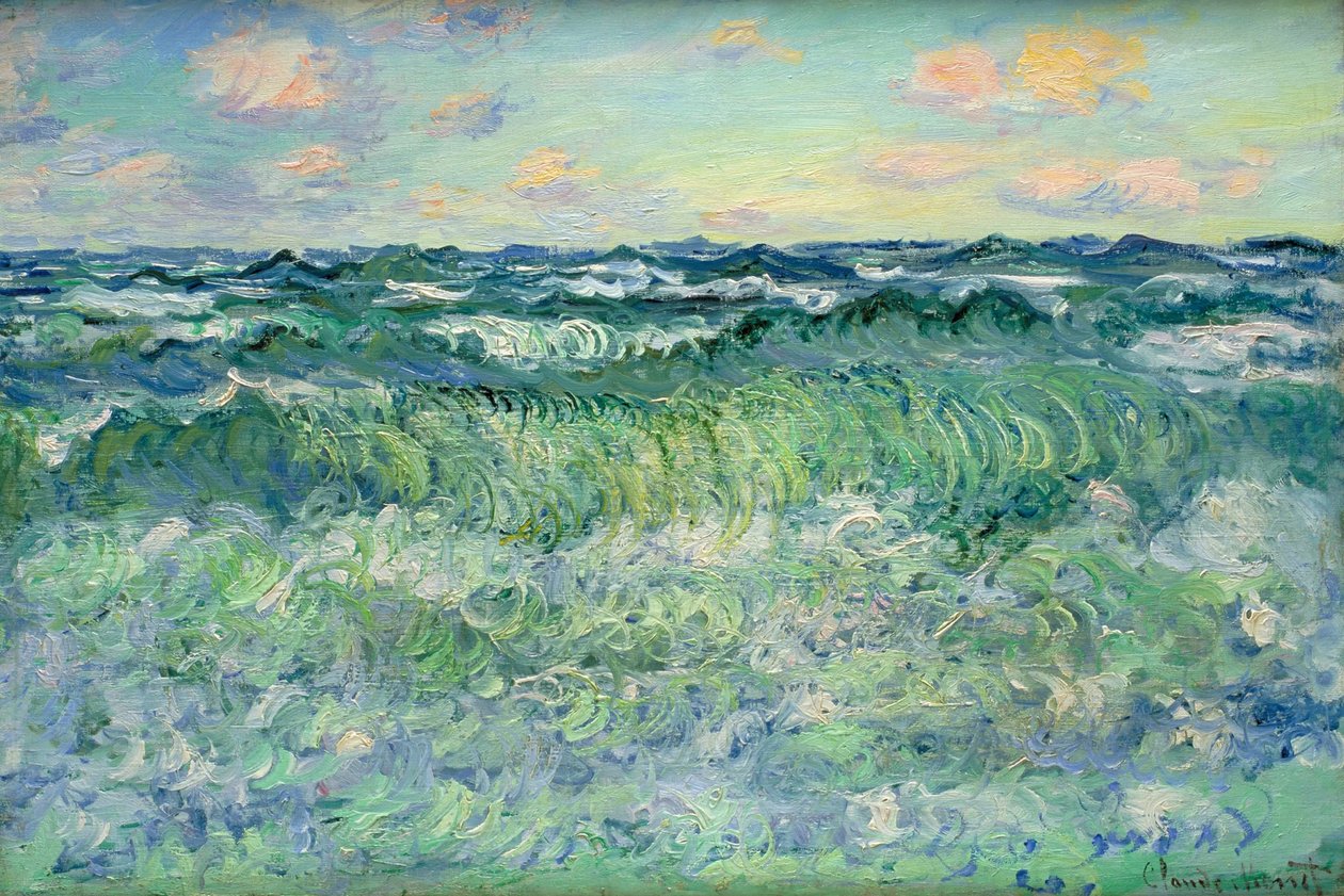 Haditengerészet, Pourville, 1881. alkotó: Claude Monet