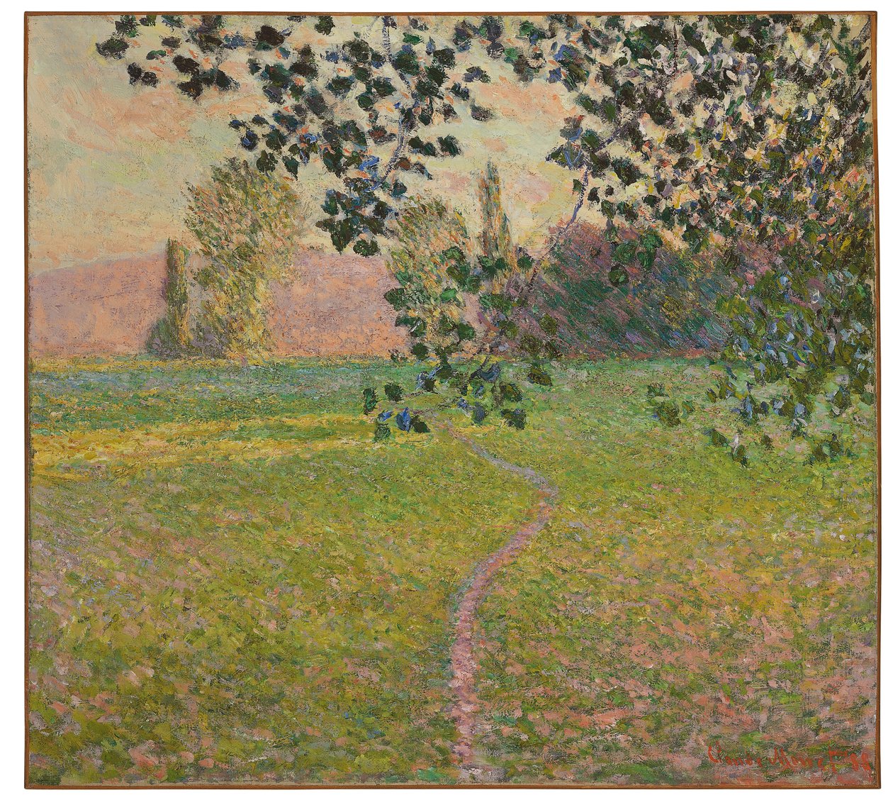 Reggeli táj, 1888 alkotó: Claude Monet