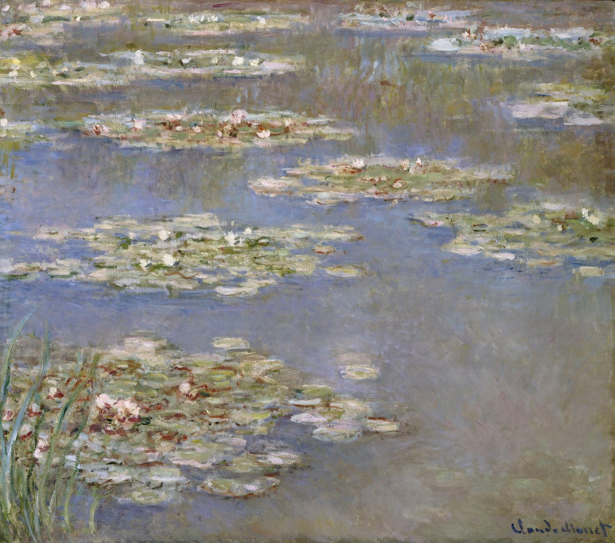 Nympheas, 1905 körül alkotó: Claude Monet