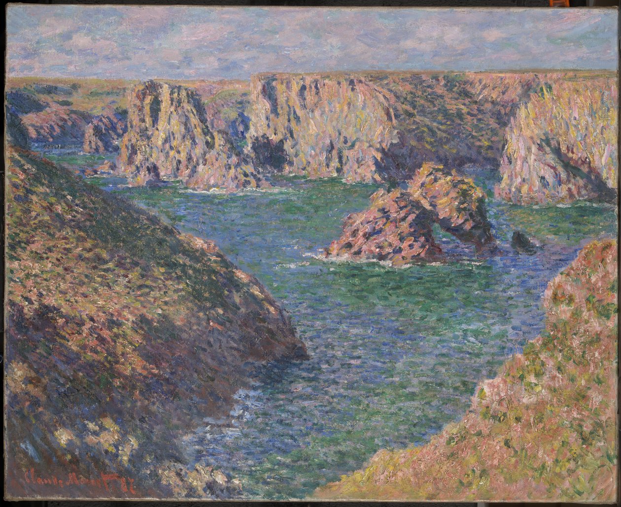 Port-Domois, Belle-Isle alkotó: Claude Monet