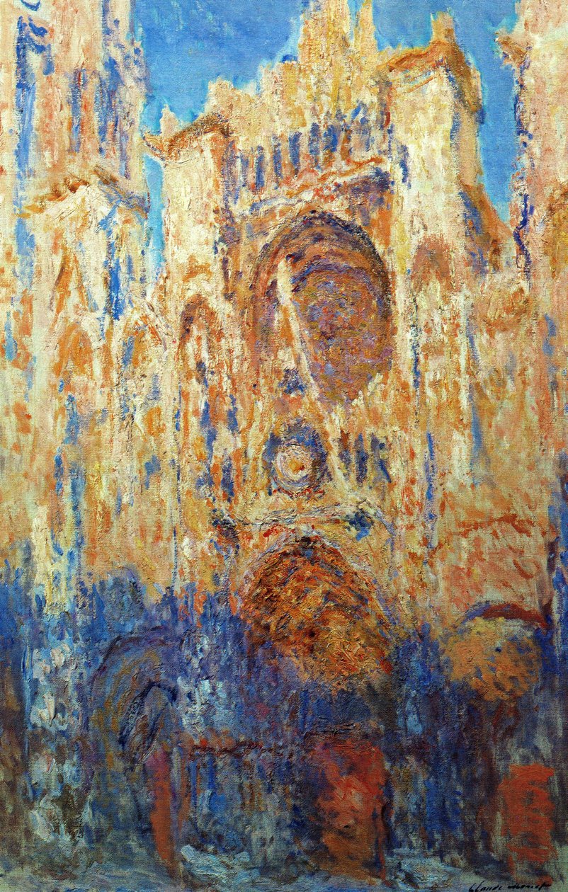 Rouen-i katedrális alkotó: Claude Monet