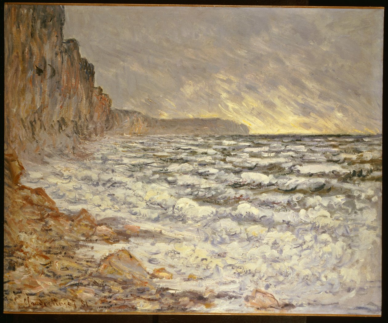 Tengerpart, Fecamp alkotó: Claude Monet
