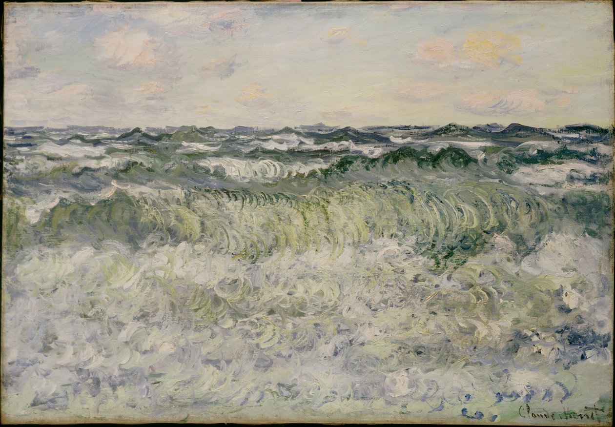 Tengeri táj, 1881 alkotó: Claude Monet