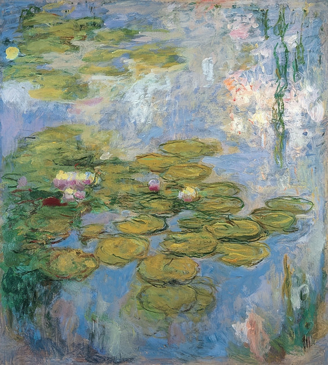 Tavirózsa (nimphéa). 1916-19 alkotó: Claude Monet