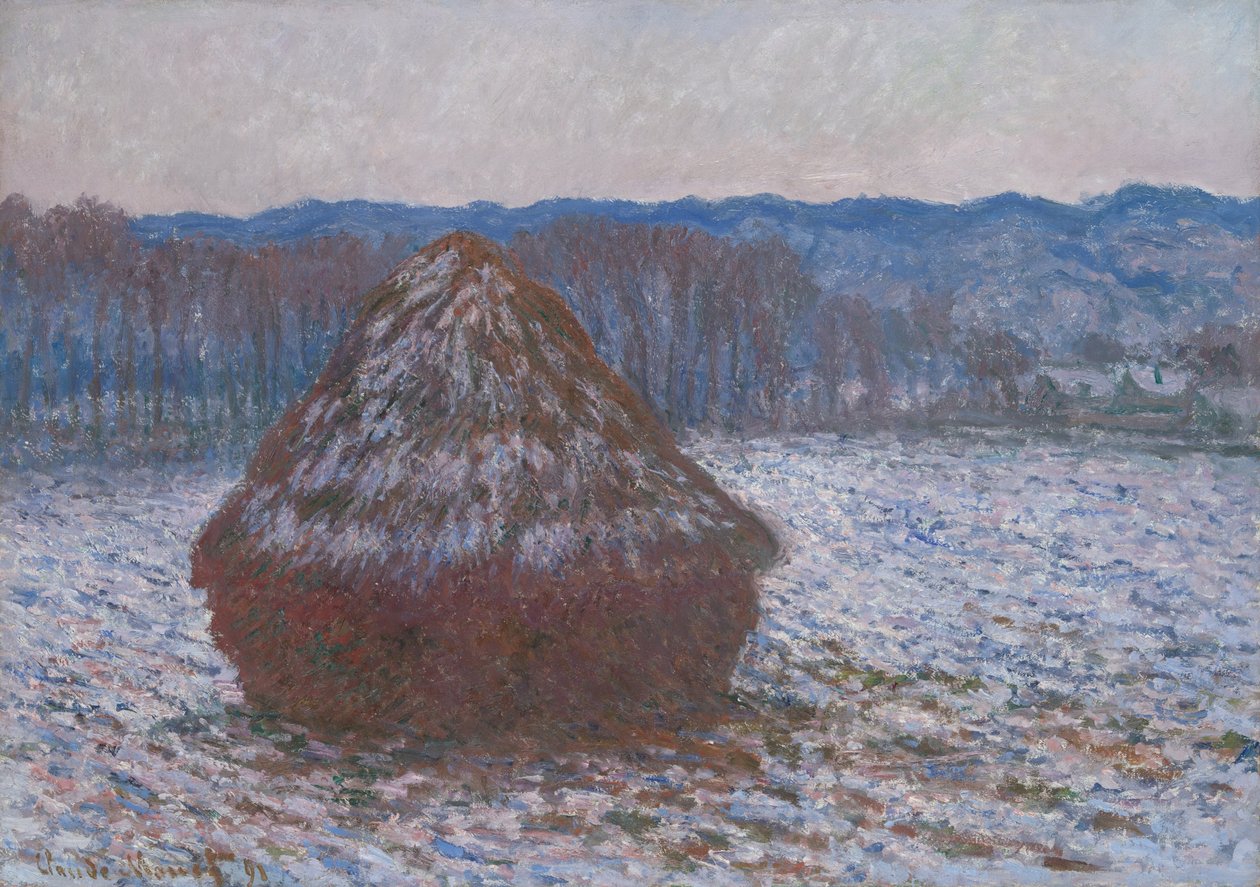 Búza halom alkotó: Claude Monet