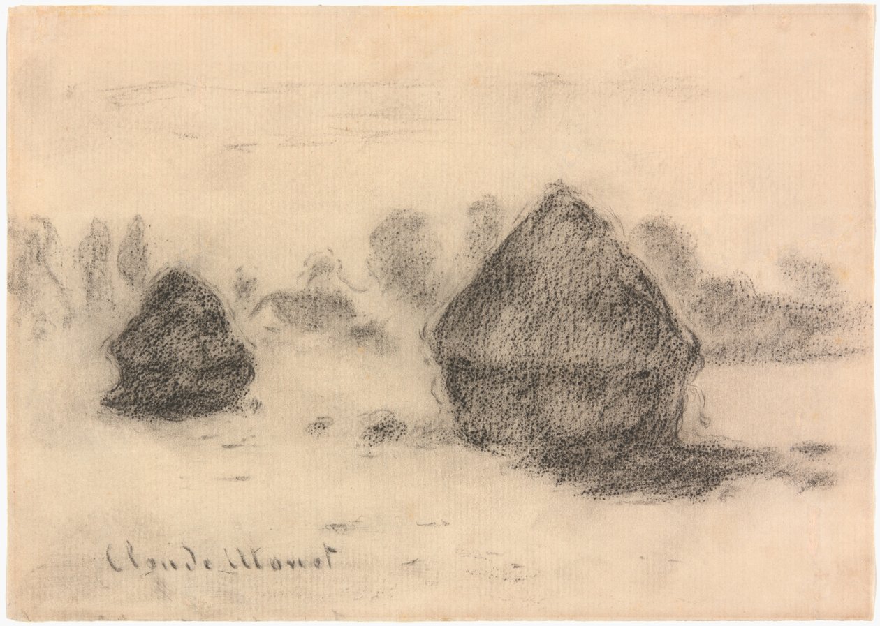 Búza halom alkotó: Claude Monet