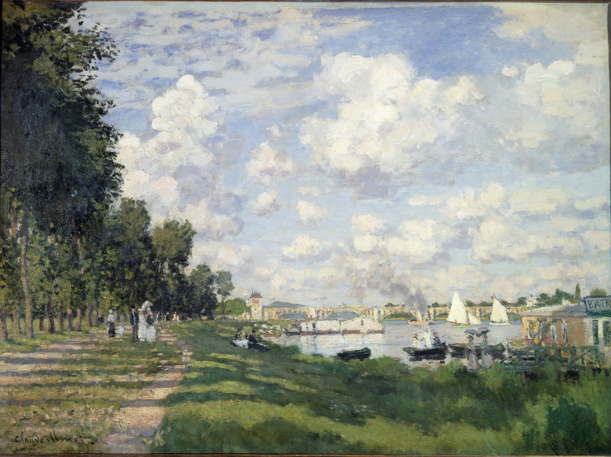 Az Argenteuil-medence alkotó: Claude Monet