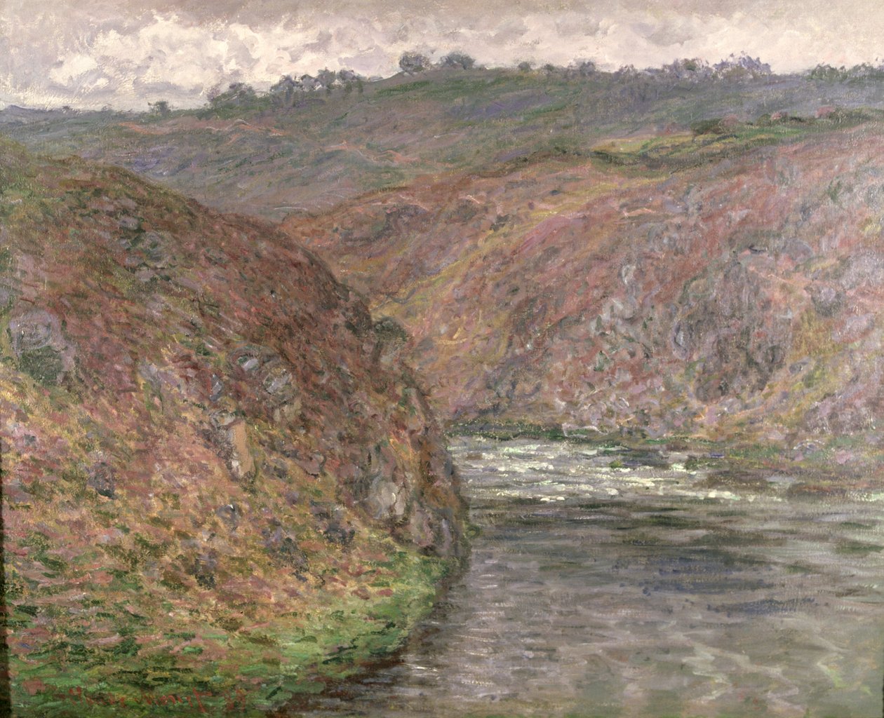 Creuse, sötét idő alkotó: Claude Monet