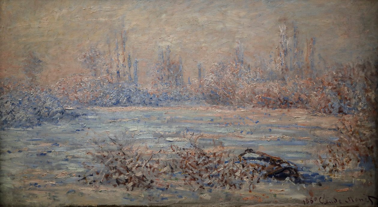 A Frost, Sun effektus alkotó: Claude Monet