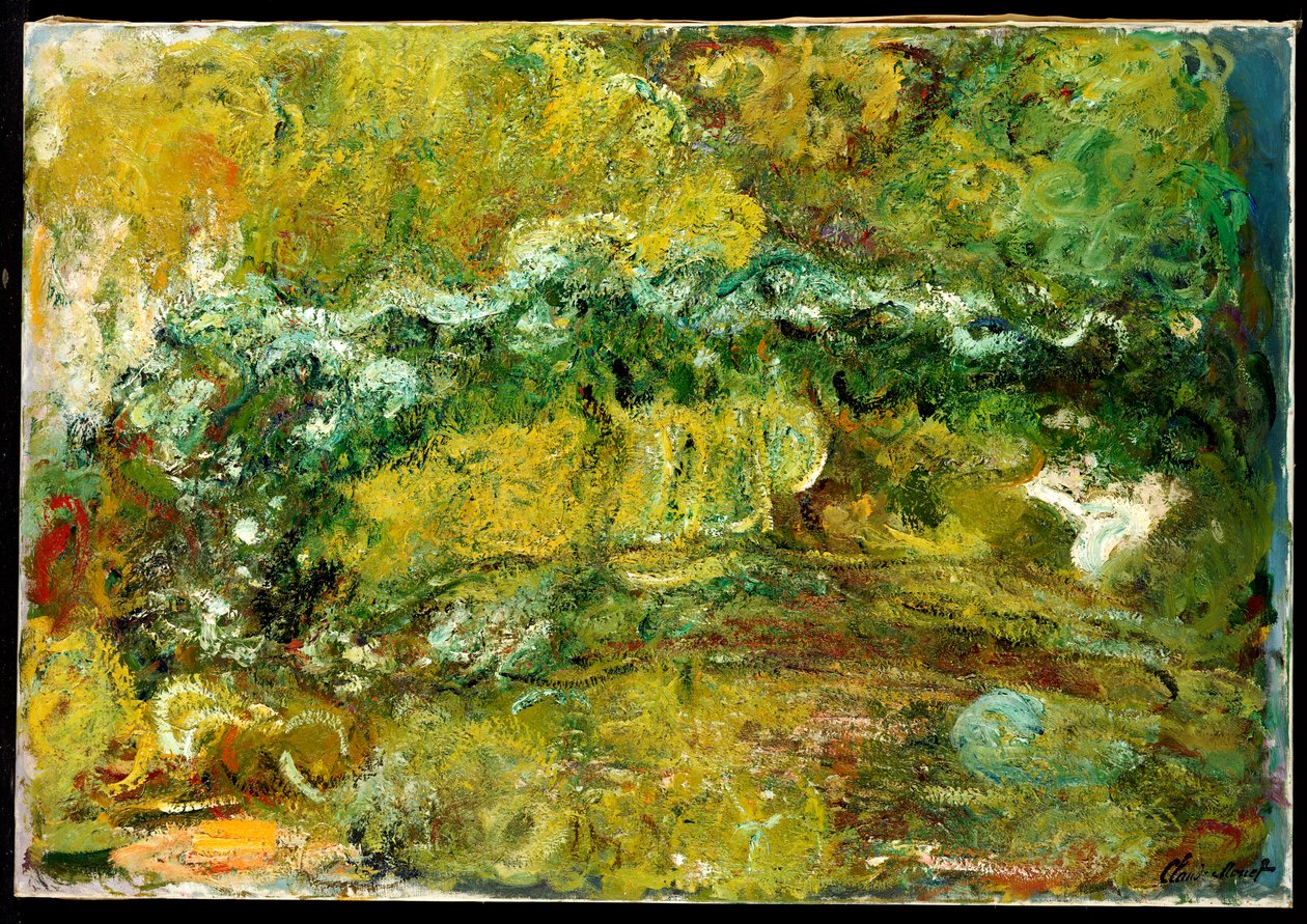 A japán híd, 1918-24 körül alkotó: Claude Monet