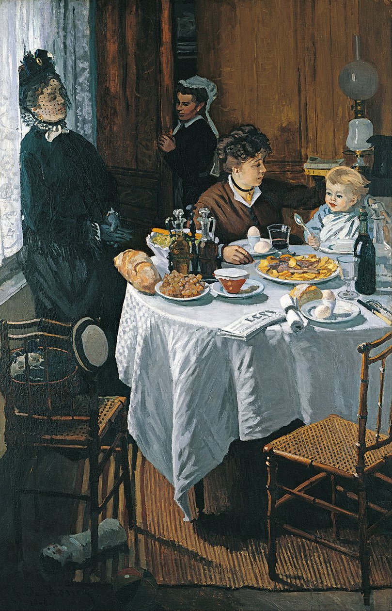 Az ebéd alkotó: Claude Monet