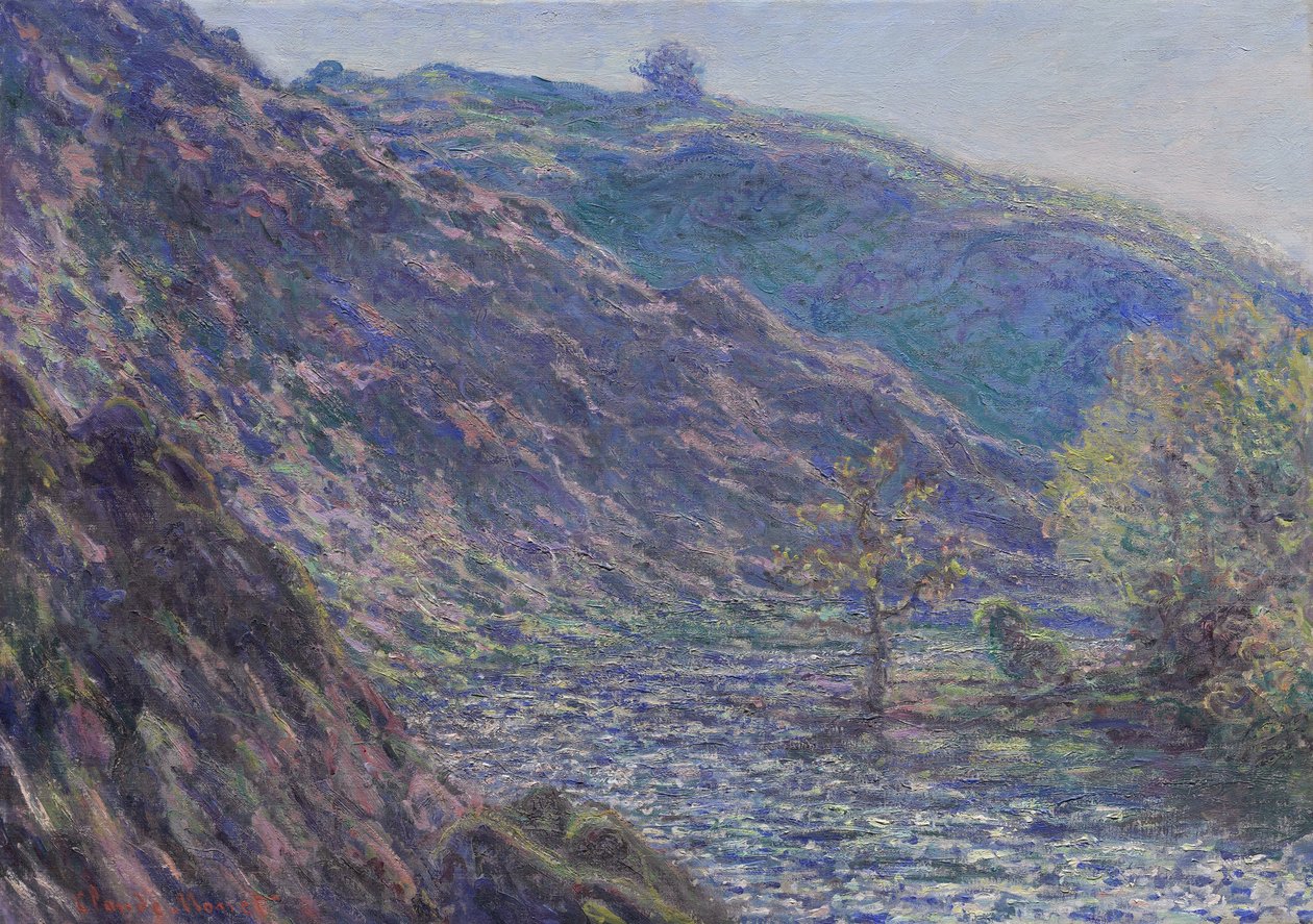 A Petite Creuse folyó, 1889 alkotó: Claude Monet