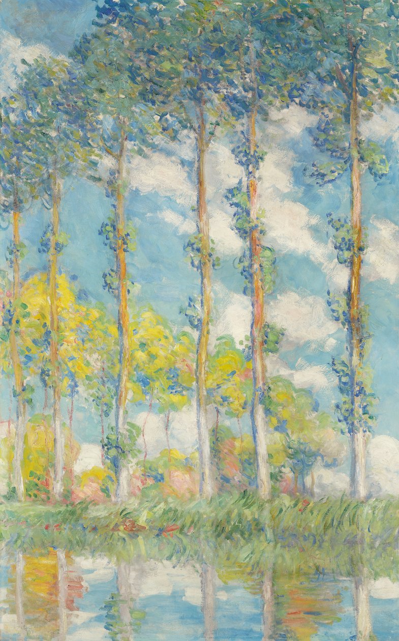 A nyárfák; Nyárfák, 1891 alkotó: Claude Monet