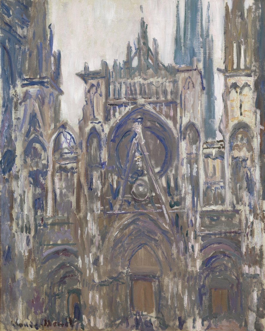 A roueni katedrális, 1892 alkotó: Claude Monet
