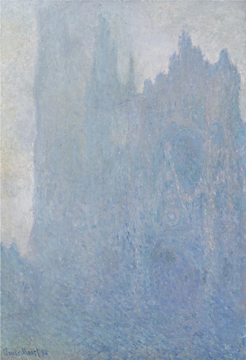 A roueni katedrális ködben, 1893 alkotó: Claude Monet