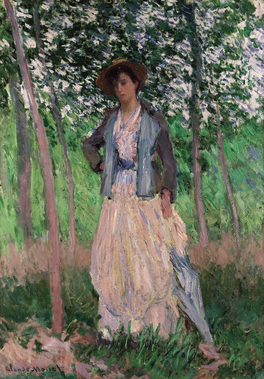 A babakocsi (Suzanne Hoschedé), 1887 alkotó: Claude Monet