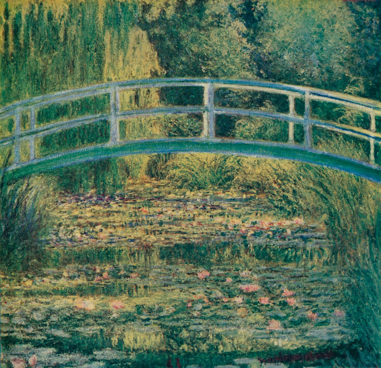 A tavirózsa-tó, 1899 alkotó: Claude Monet