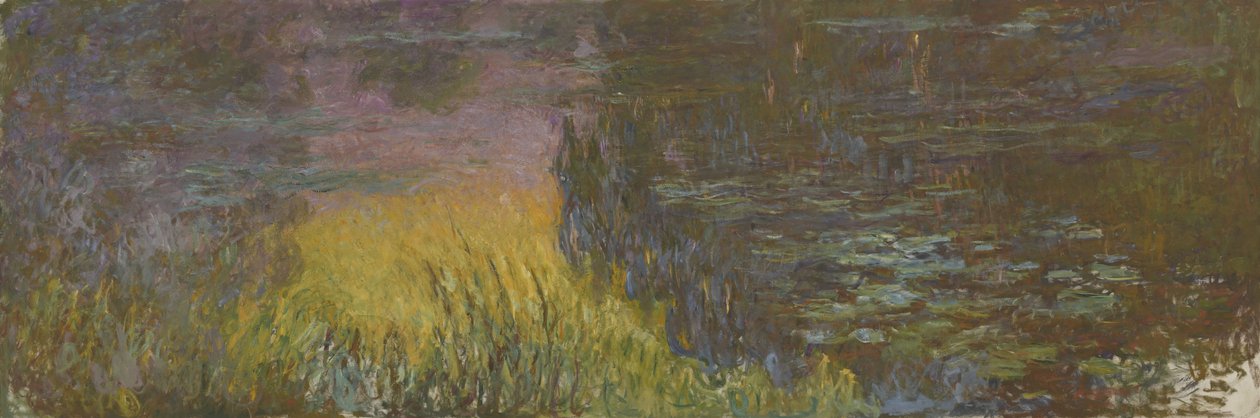 A tavirózsák – lenyugvó nap, 1914-1926 alkotó: Claude Monet