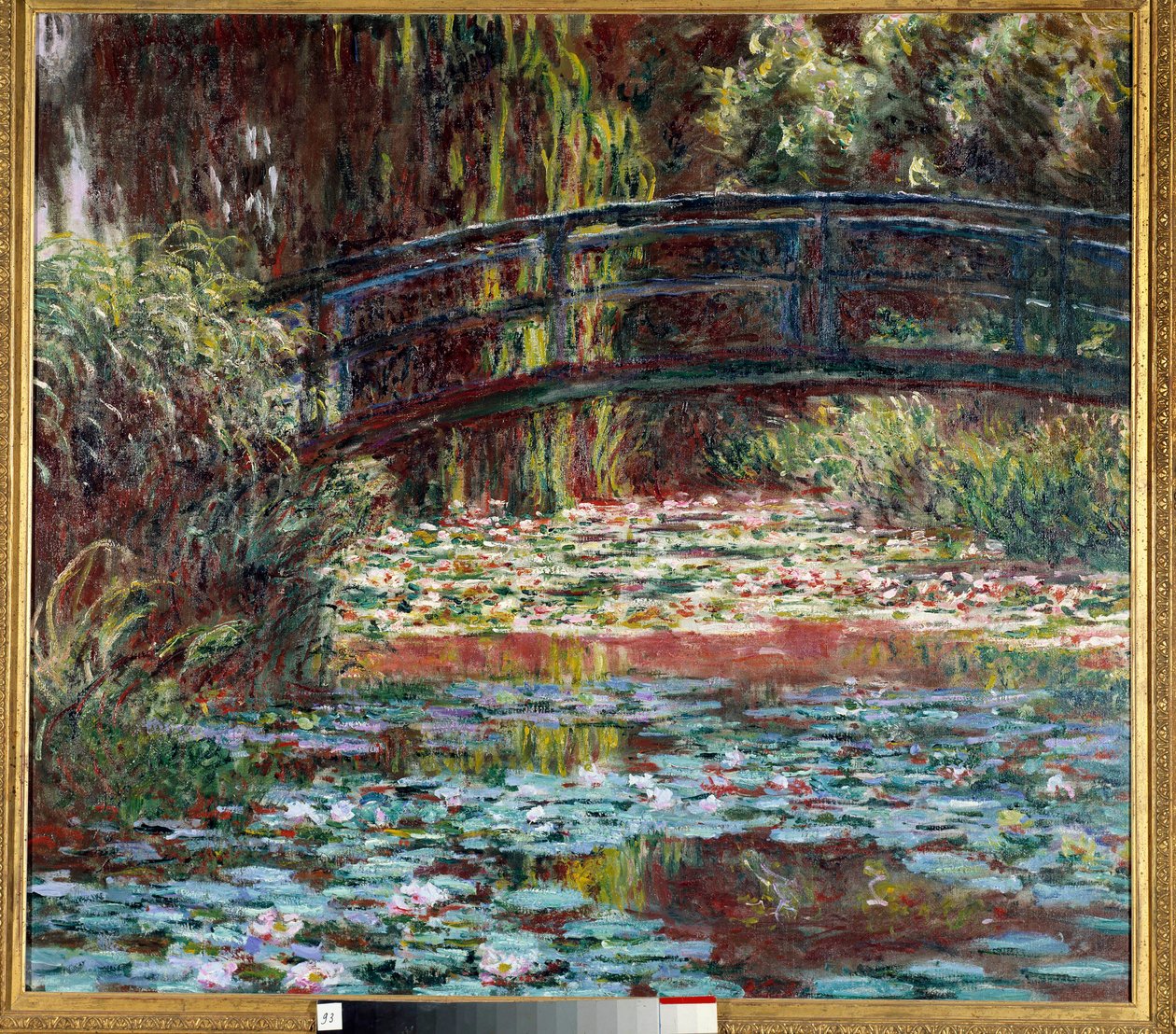 A tavirózsa tó Givernyben alkotó: Claude Monet