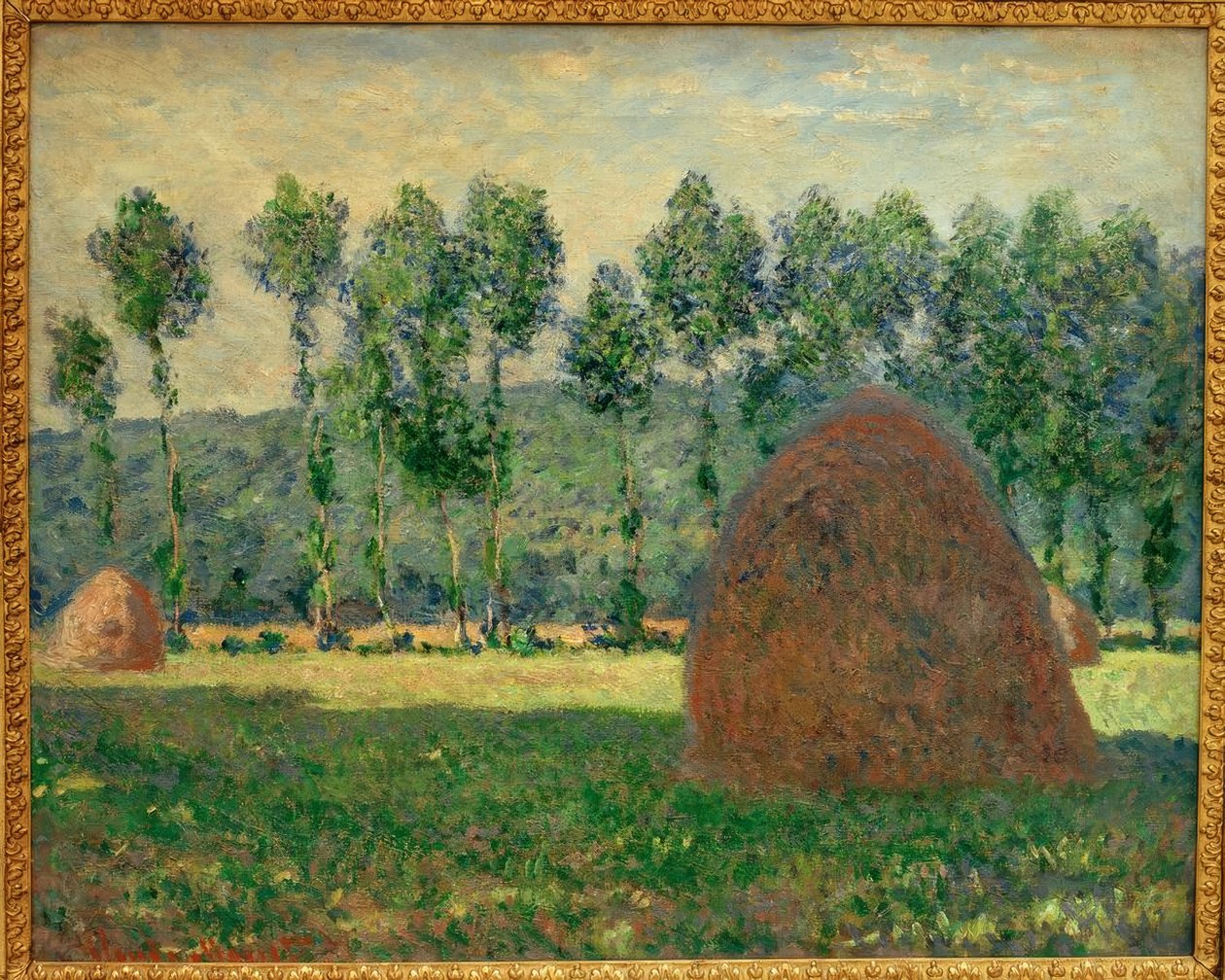 Egy malomkő Giverny közelében alkotó: Claude Monet