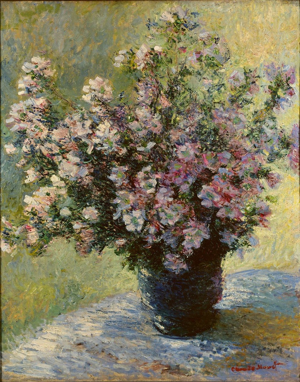Virágváza, kb. 1881-1882. alkotó: Claude Monet