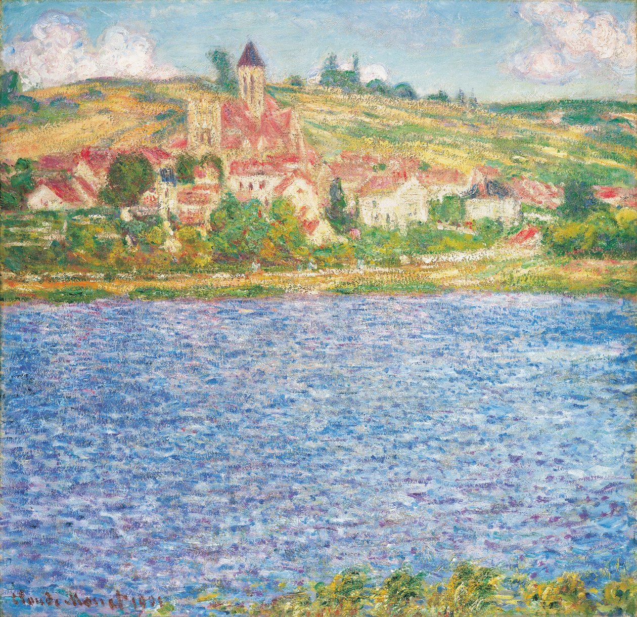 Vetheuil, Délután, 1901 alkotó: Claude Monet