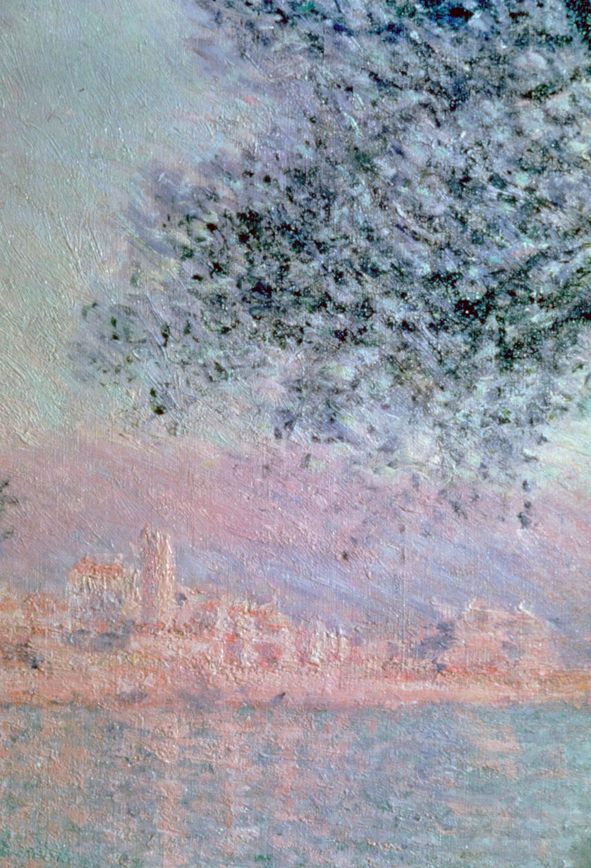 Antibes látképe, részlet, 1888 alkotó: Claude Monet
