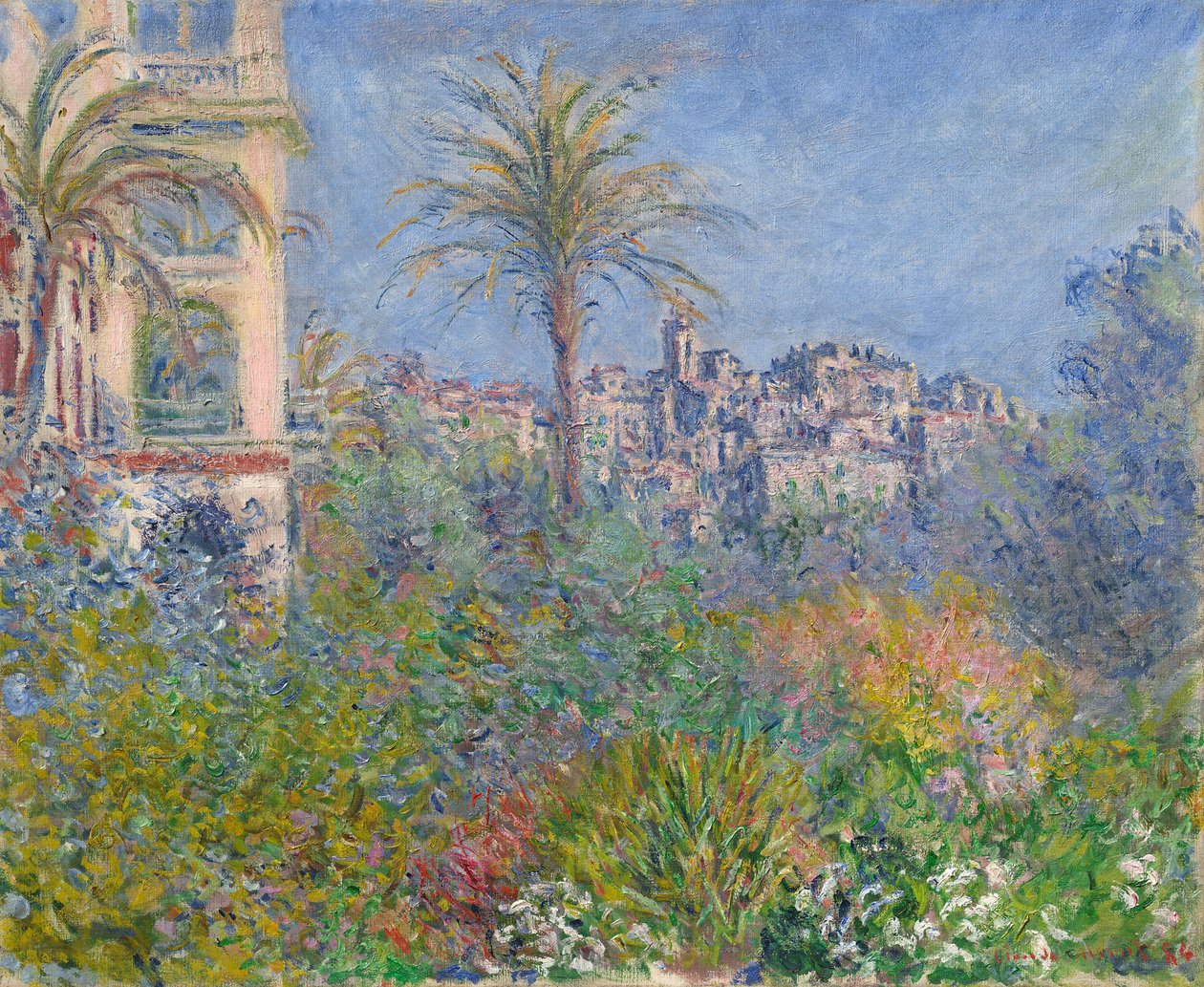 Villák Bordigherában, 1884. alkotó: Claude Monet