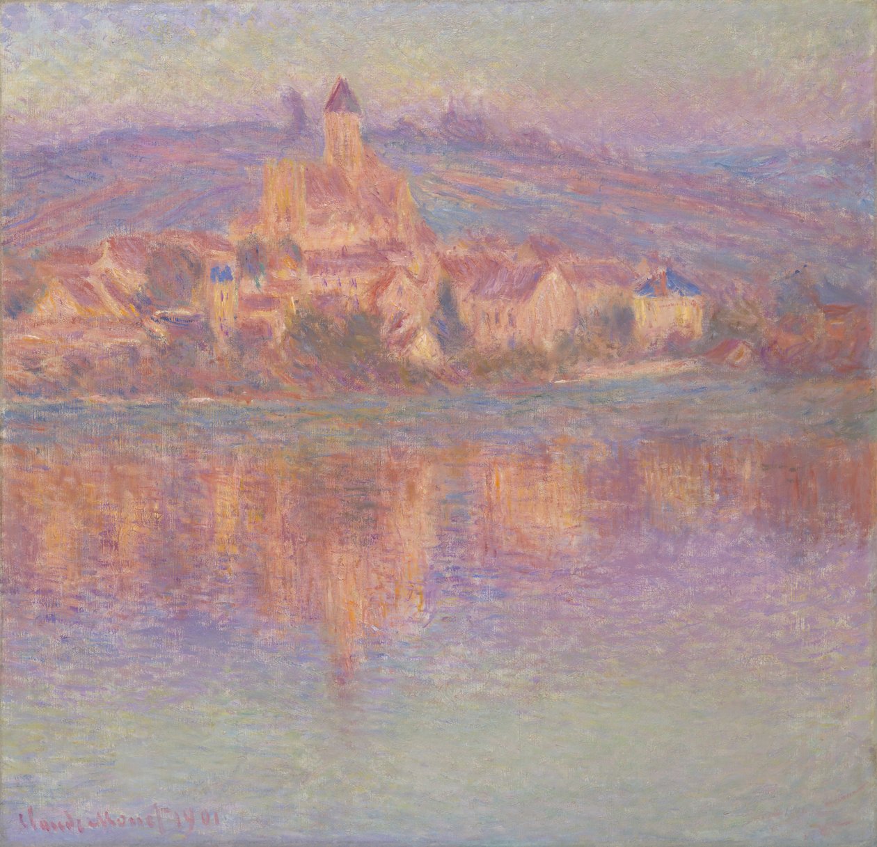 Vétheuil, 1901. alkotó: Claude Monet