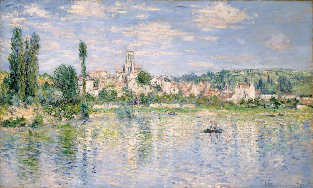 Vétheuil nyáron alkotó: Claude Monet
