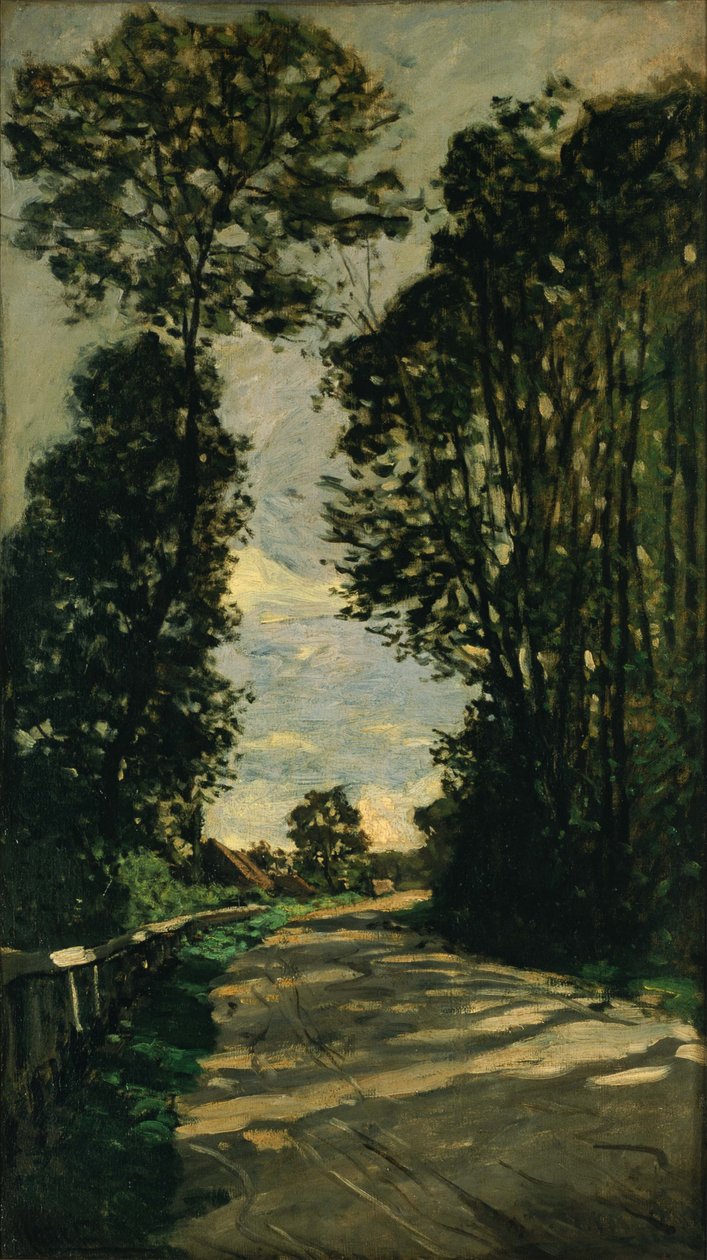 Séta (Saint-Siméon tanya útja) alkotó: Claude Monet