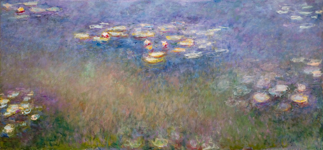 Vízililiomok (Agapanthus) 1915-26 körül (olaj, vászon) alkotó: Claude Monet