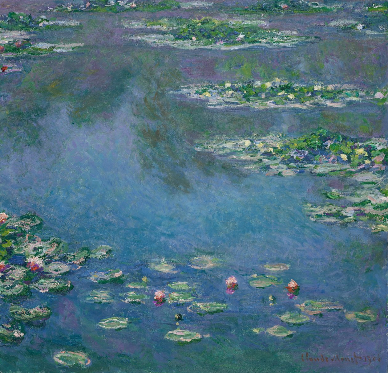 Vízililiom alkotó: Claude Monet
