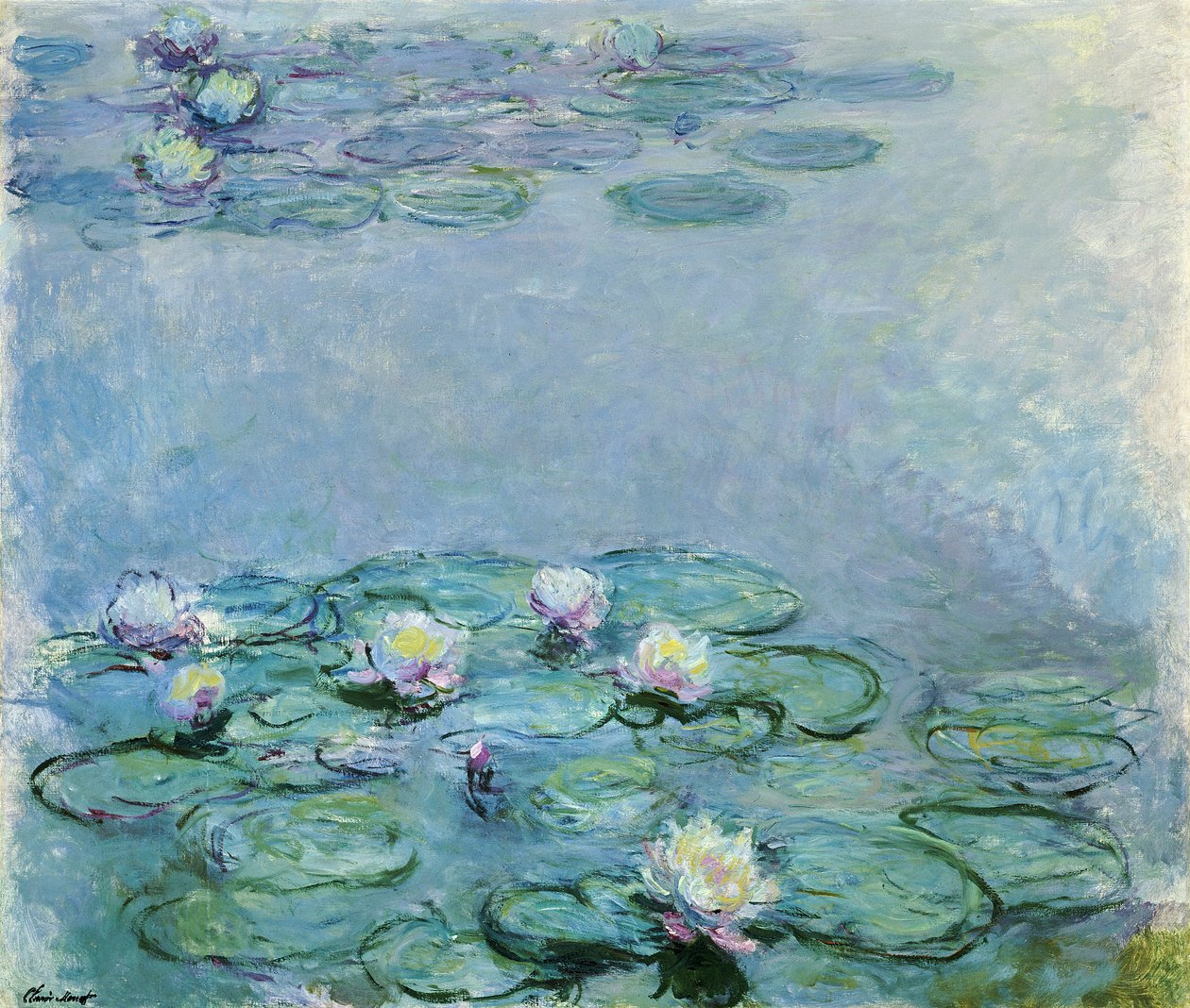 Vízililiom alkotó: Claude Monet